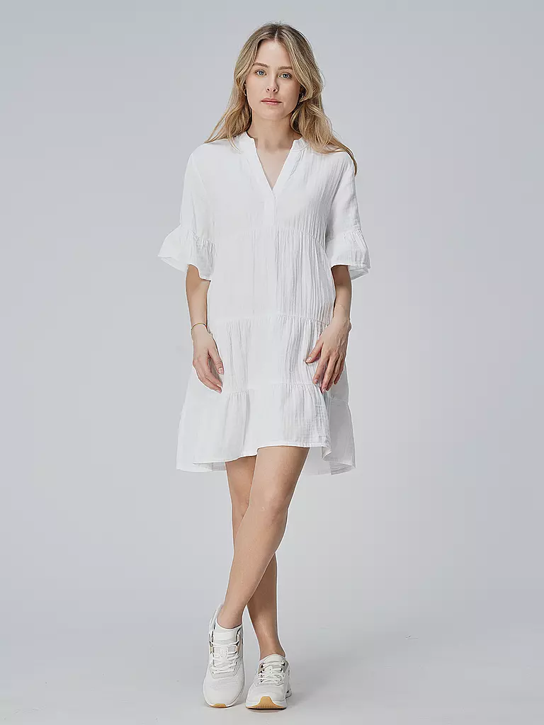 HOT STUFF Damen Bluse Weiss